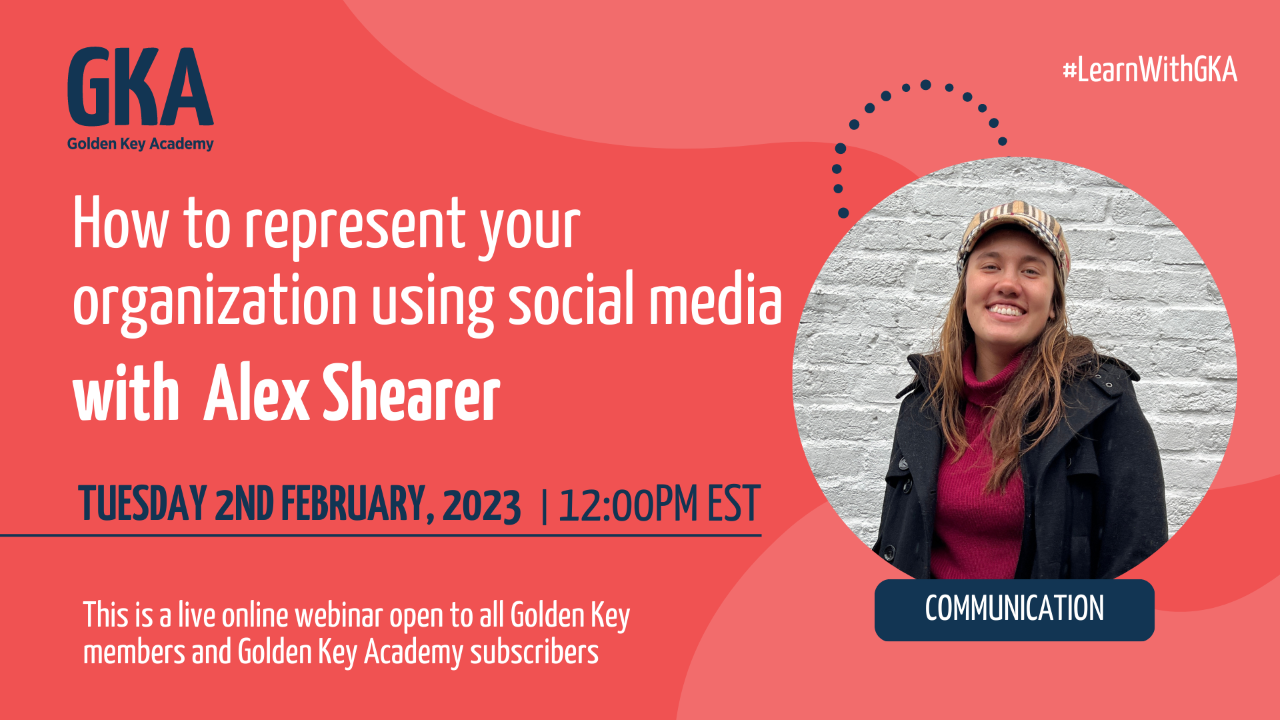 How to represent your organization using social media with Alex Shearer