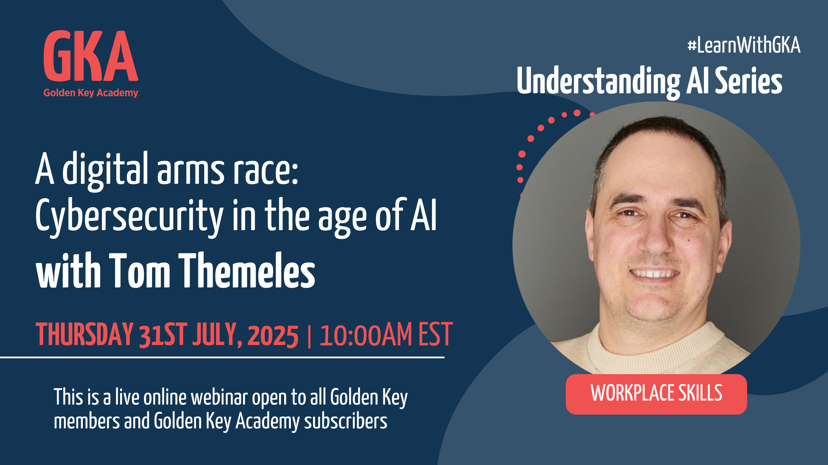 Understanding AI Series: A digital arms race - Cybersecurity in the age of AI with Tom Themeles