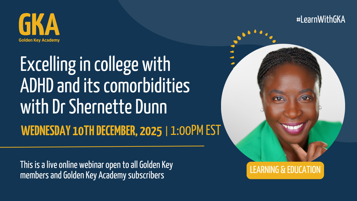 Excelling in college with ADHD and its comorbidities with Dr. Shernette Dunn