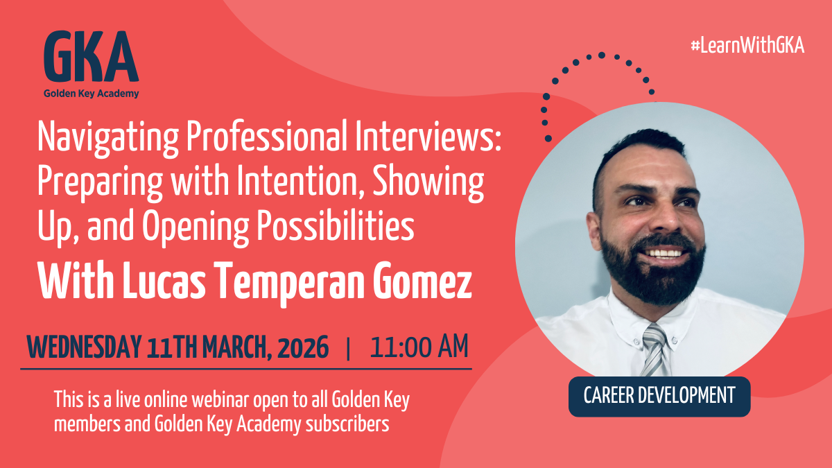 Navigating Professional Interviews: Preparing with Intention, Showing Up, and Opening Possibilities with Lucas Temperan Gomez
